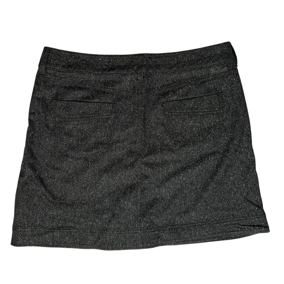 WOOLRICH Woodlyn Wool Blend Mini Skirt Womens 16 Onyx 5063 Lined Preppy NWT - Picture 3 of 11